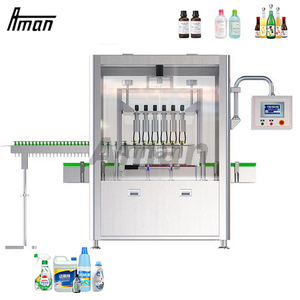 Máquina automática de envase de cosméticos 100ml 500ml 1000ml líquido perfume álcool suco de vinho máquina de tamponamento